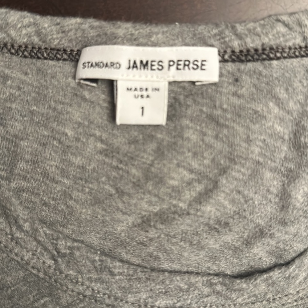 James Perse - Gray L/S - Soft T shirt